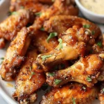 Recipe For Delicious Crispy Baked Chicken Wings