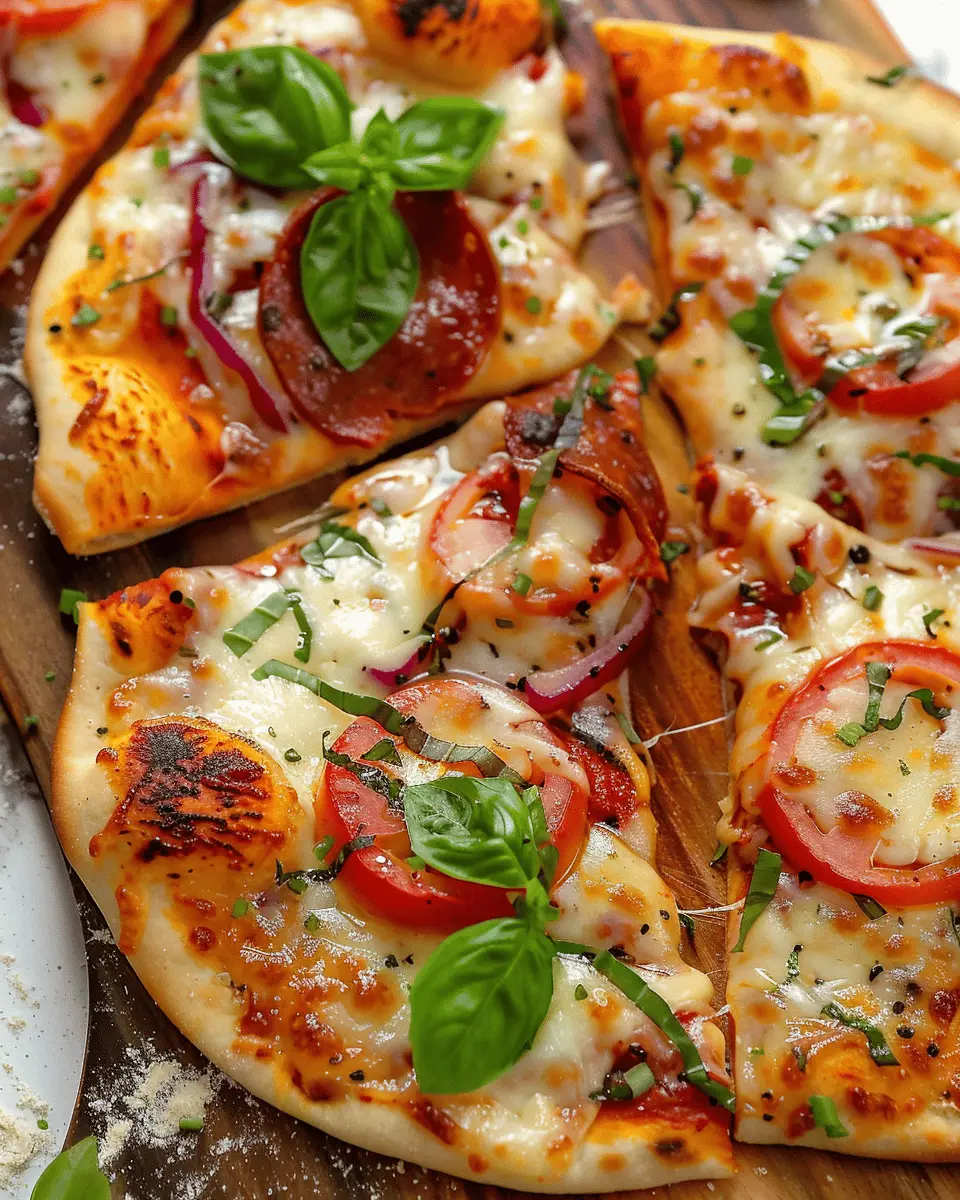 Naan Bread Pizzas: Easy and Flavorful Family Favorites