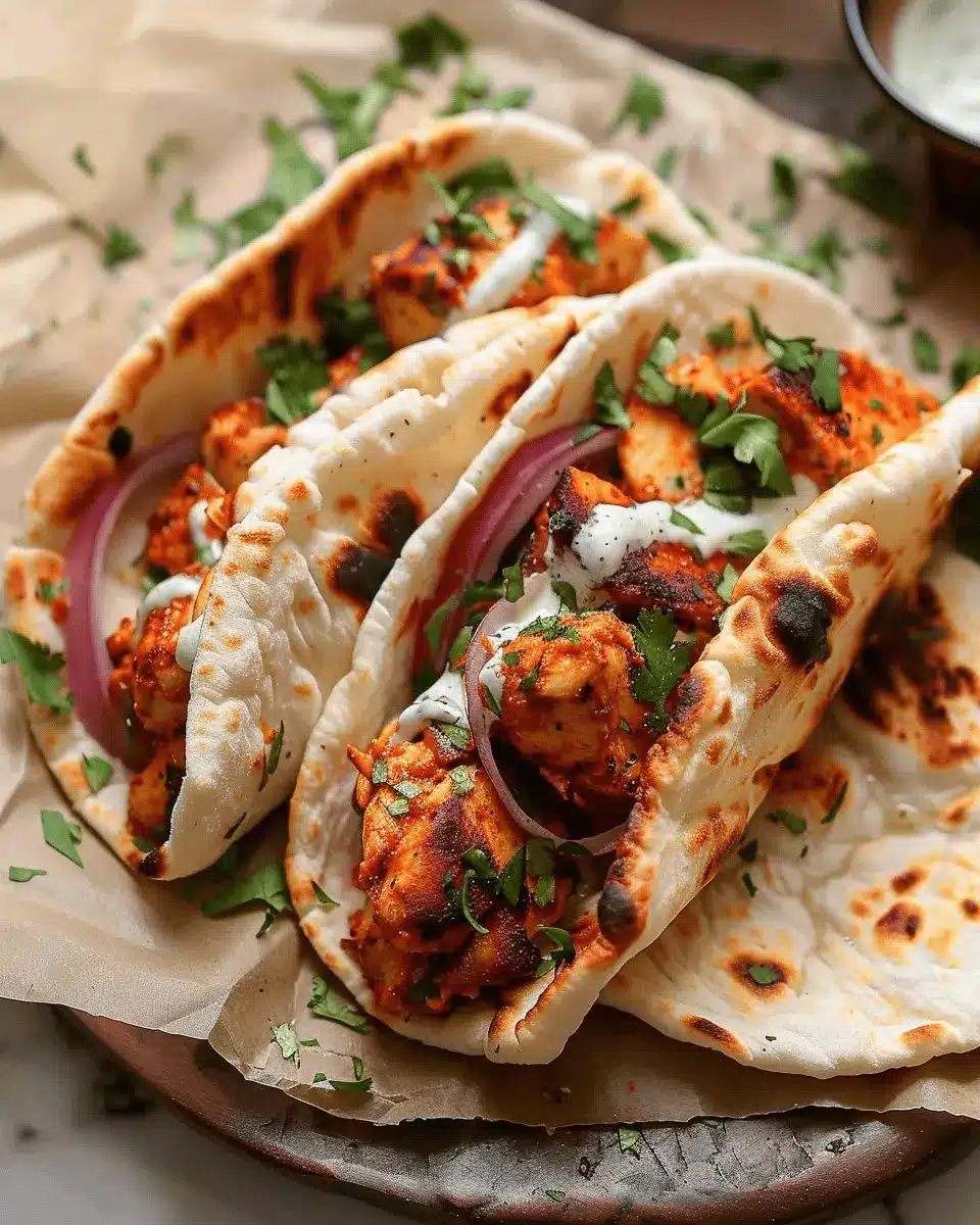 Chicken Tikka Naan Wraps: Easy, Flavorful Comfort at Home