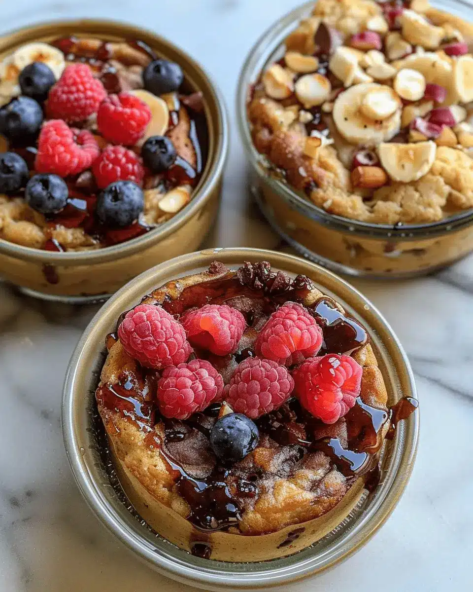 Baked Protein Pancake Bowls: Easy and Delicious Breakfast Delight