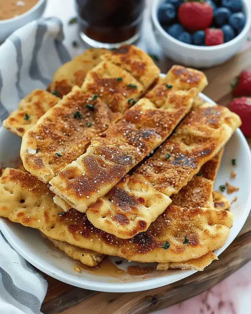 Sweet Cinnamon Sugar Naan Bread: The Best Homemade Treat