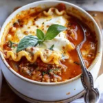 Homemade Lasagna Soup