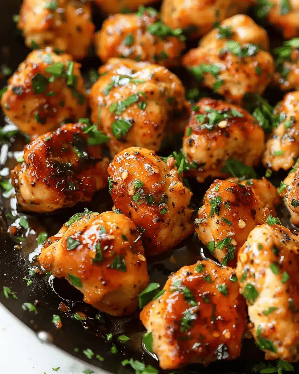 Garlic Butter Chicken Bites