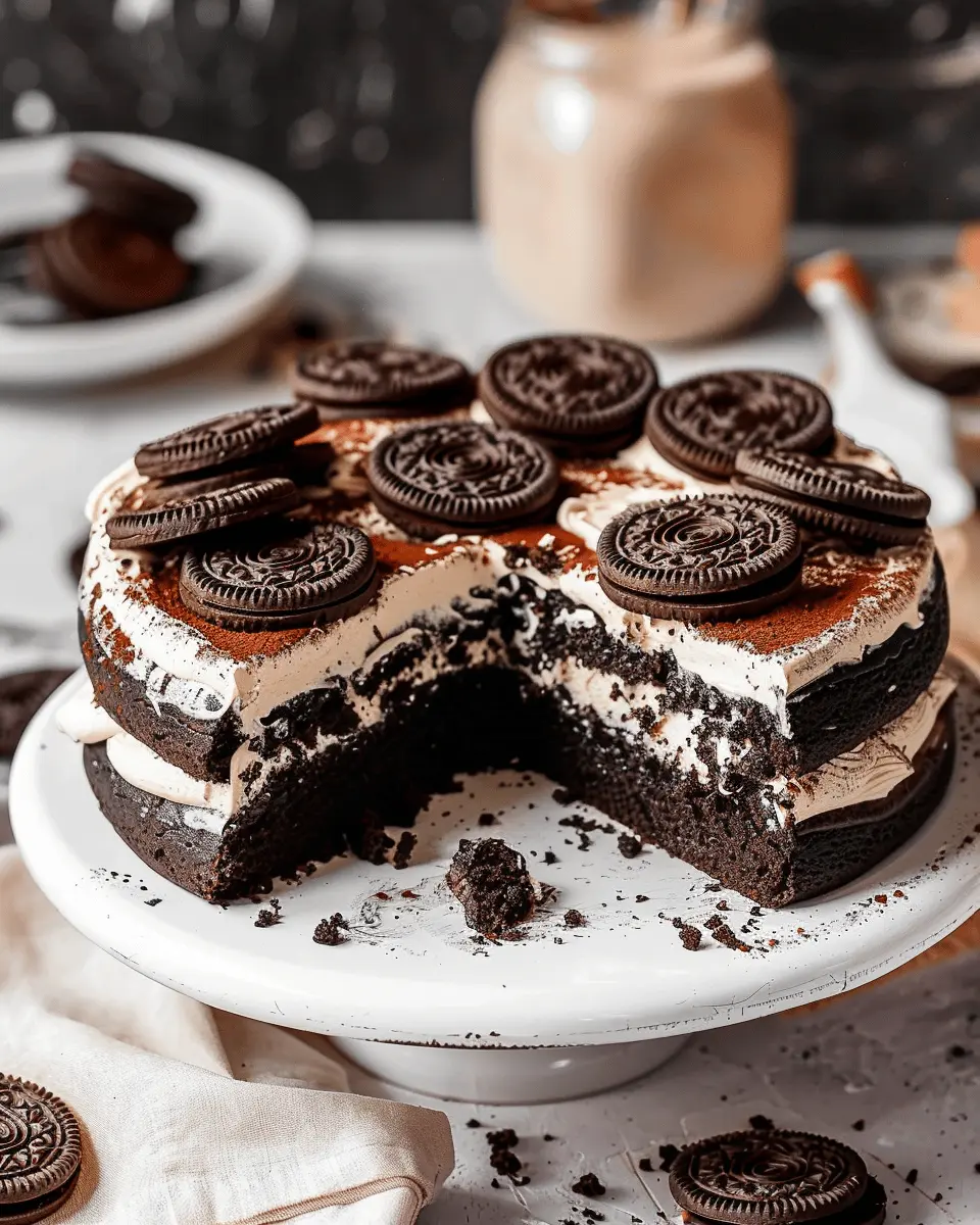 Learn How To Make Oreo Biscuit Cake - Easy Oren Cake Recipe
