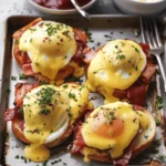 Sheet Pan Eggs Benedict