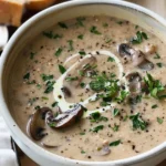 Crockpot Mushroom Soup