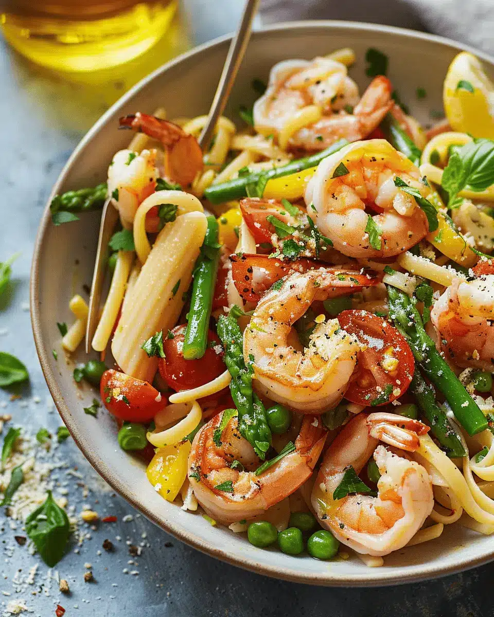 Pasta Primavera with Shrimp