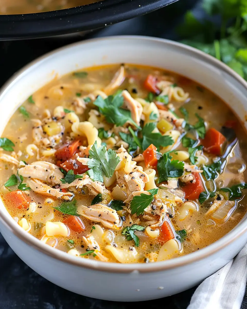 Crockpot Marry Me Chicken Soup