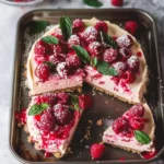 Low Calorie No Bake Raspberry Cheesecake