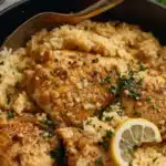 GARLIC PARMESAN CHICKEN AND RICE