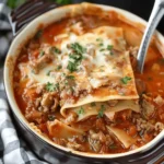 Crockpot Lasagna Soup