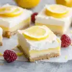 Skinny Greek Yogurt Lemon Bars