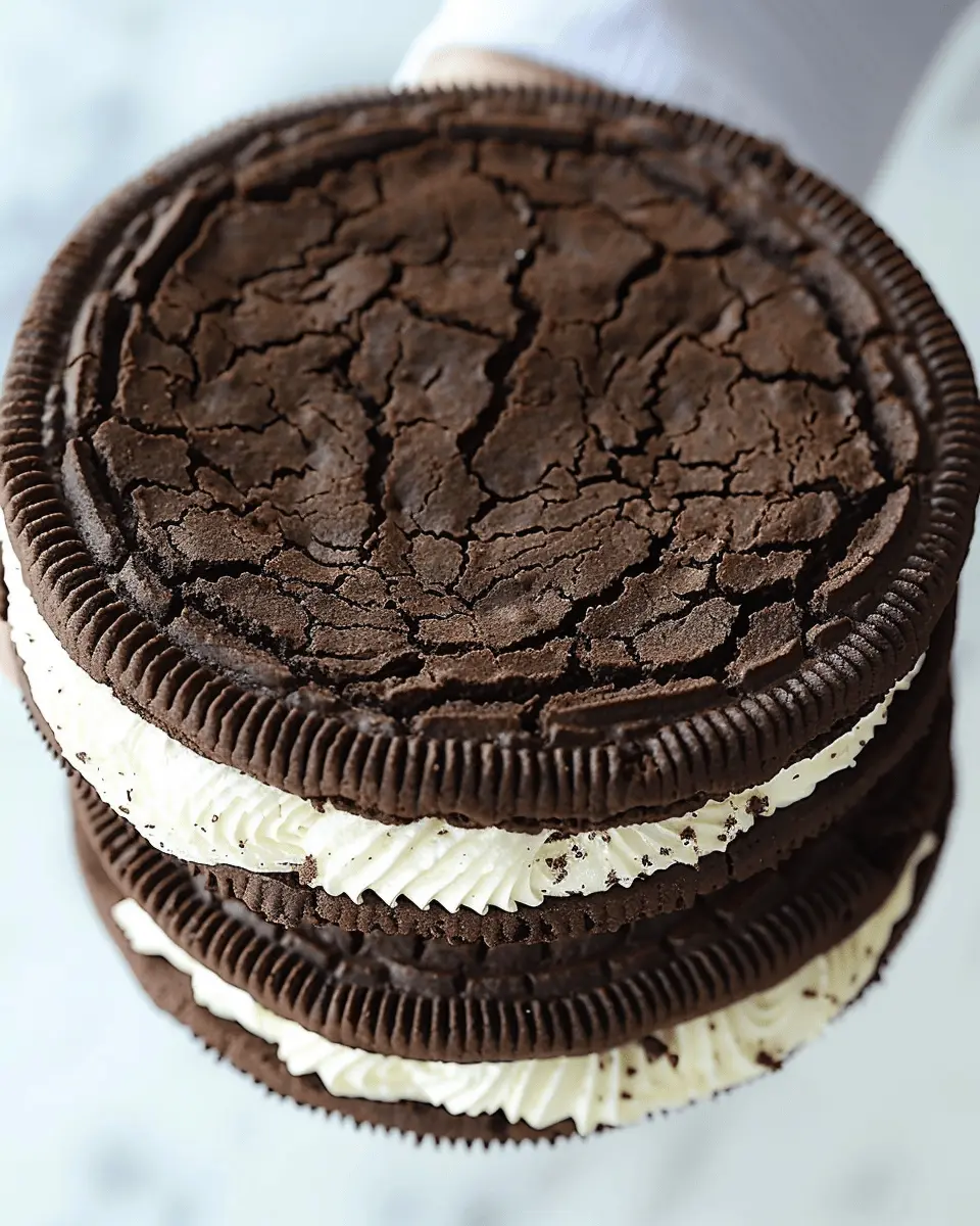 Giant Oreo Cookies