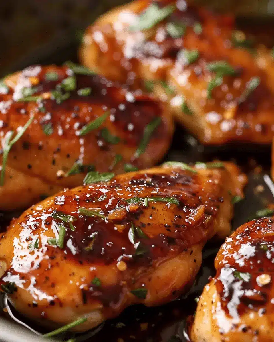 HONEY GARLIC CHICKEN RECIPE