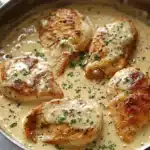 CREAMY GARLIC CHICKEN