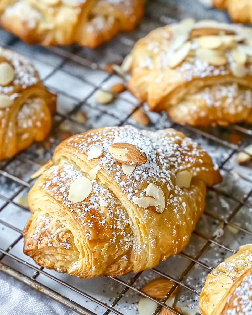 Almond Croissant Cookies