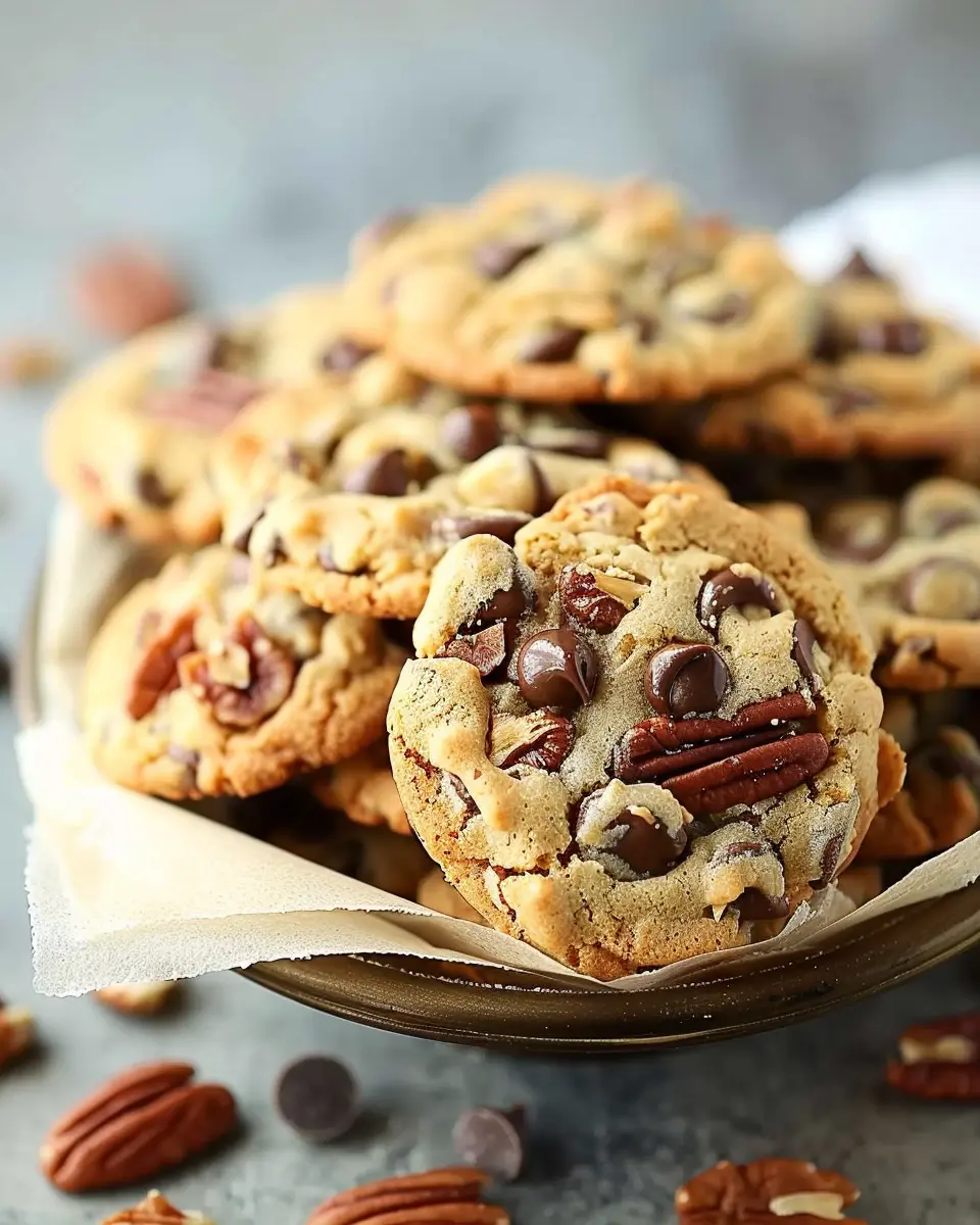 Pecan Chocolate Chip Cookies