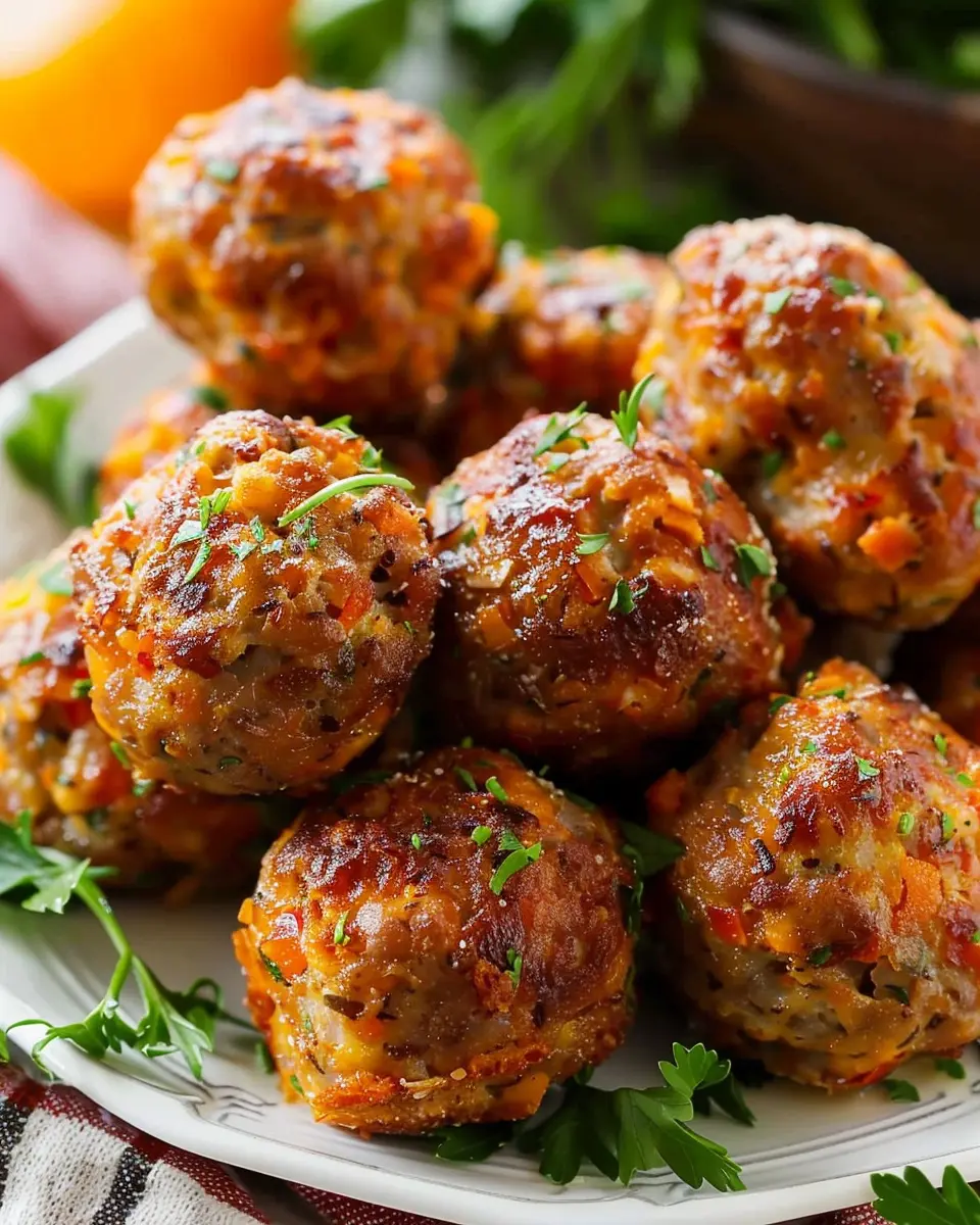 Bisquick Sausage Balls