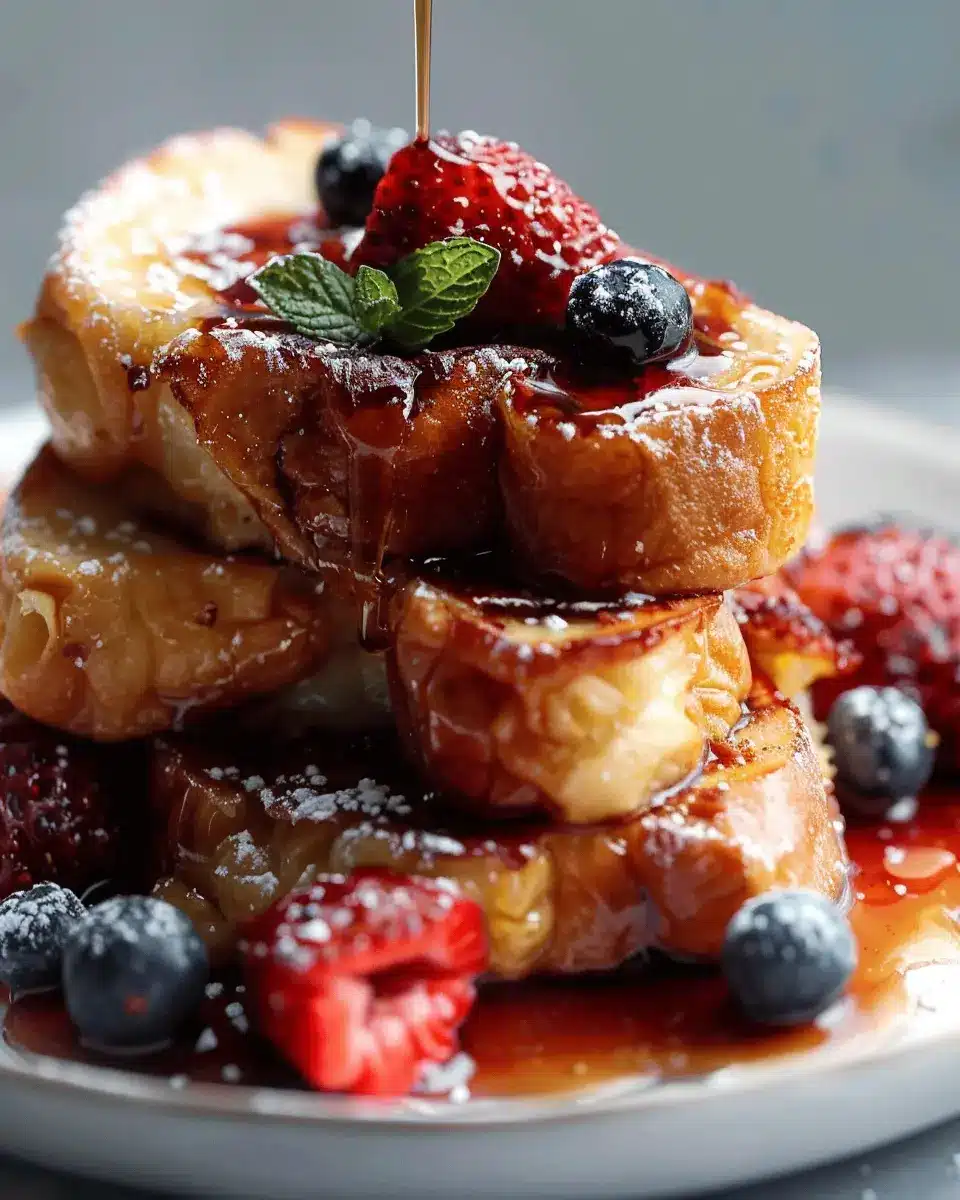Overnight Stuffed French Toast
