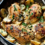 Boursin Chicken and Potatoes