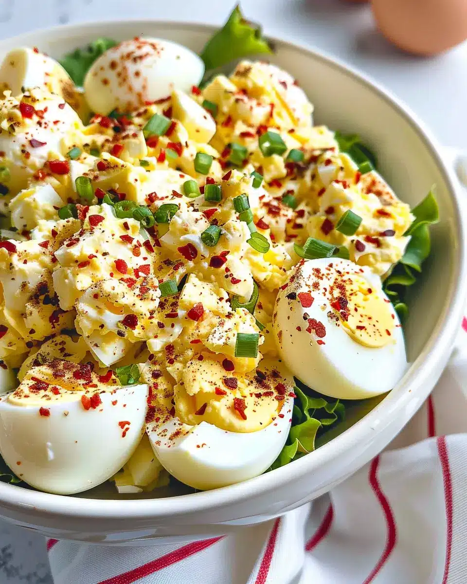 Keto Deviled Egg Salad: The Best Low-Carb Twist with Turkey Bacon