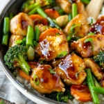 Honey Garlic Chicken Stir Fry