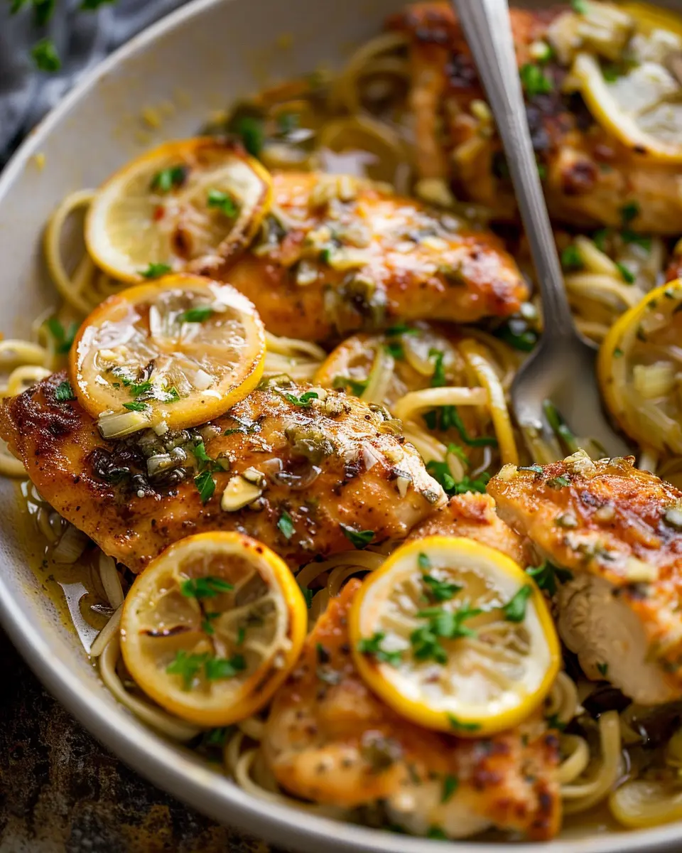Lemon Chicken Piccata: A Zesty and Easy Homemade Delight