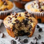 Banana Chocolate Chip Muffins