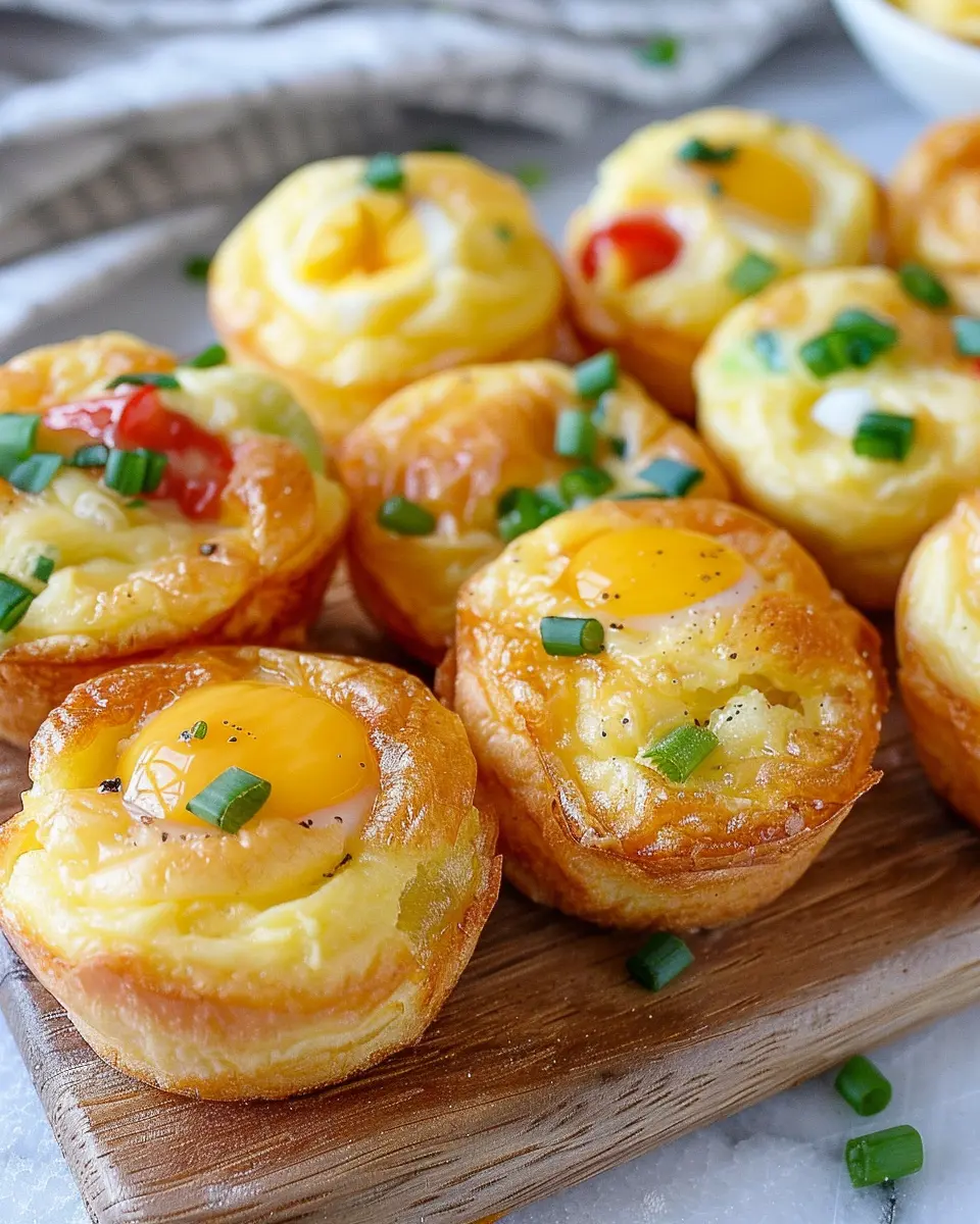 Mini Egg Bites: Easy Turkey Bacon &amp; Chicken Ham Delights