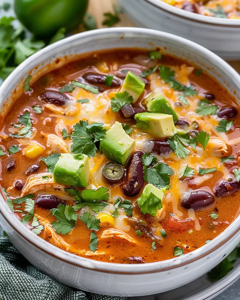 Chicken Enchilada Soup