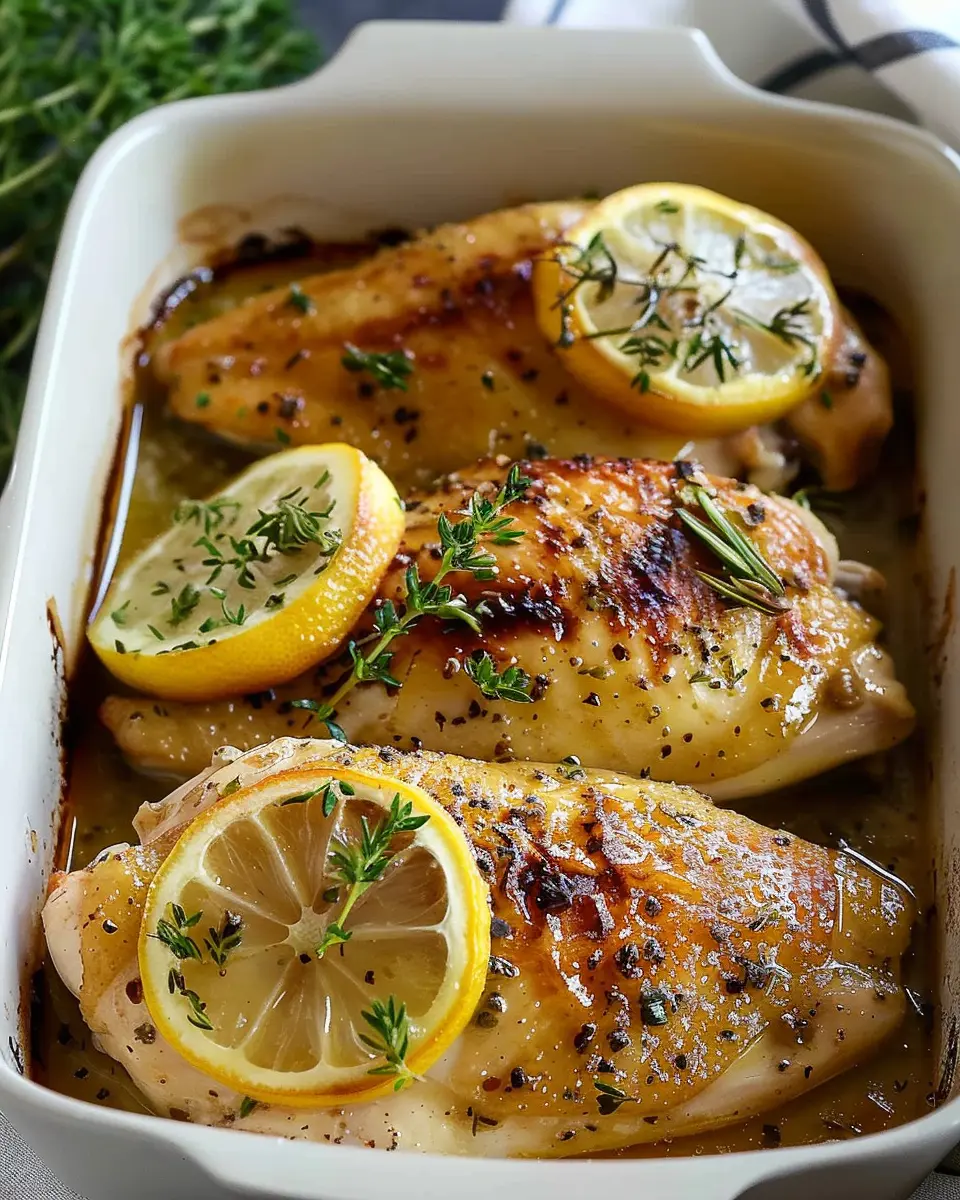 Baked Lemon Chicken