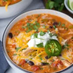 Chicken Enchilada Soup