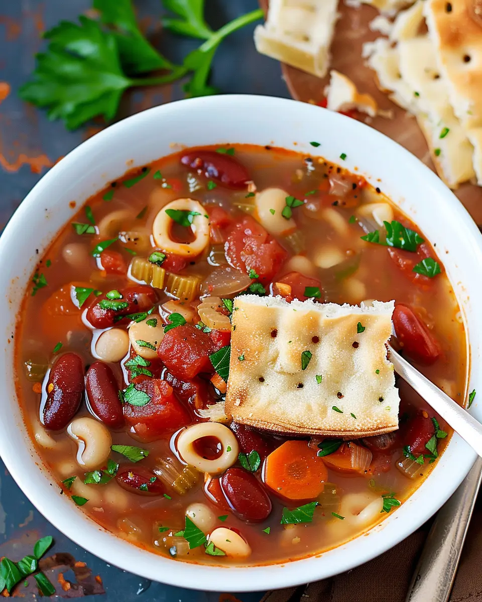 The Best Minestrone Soup: Hearty and Healthy with Turkey Bacon