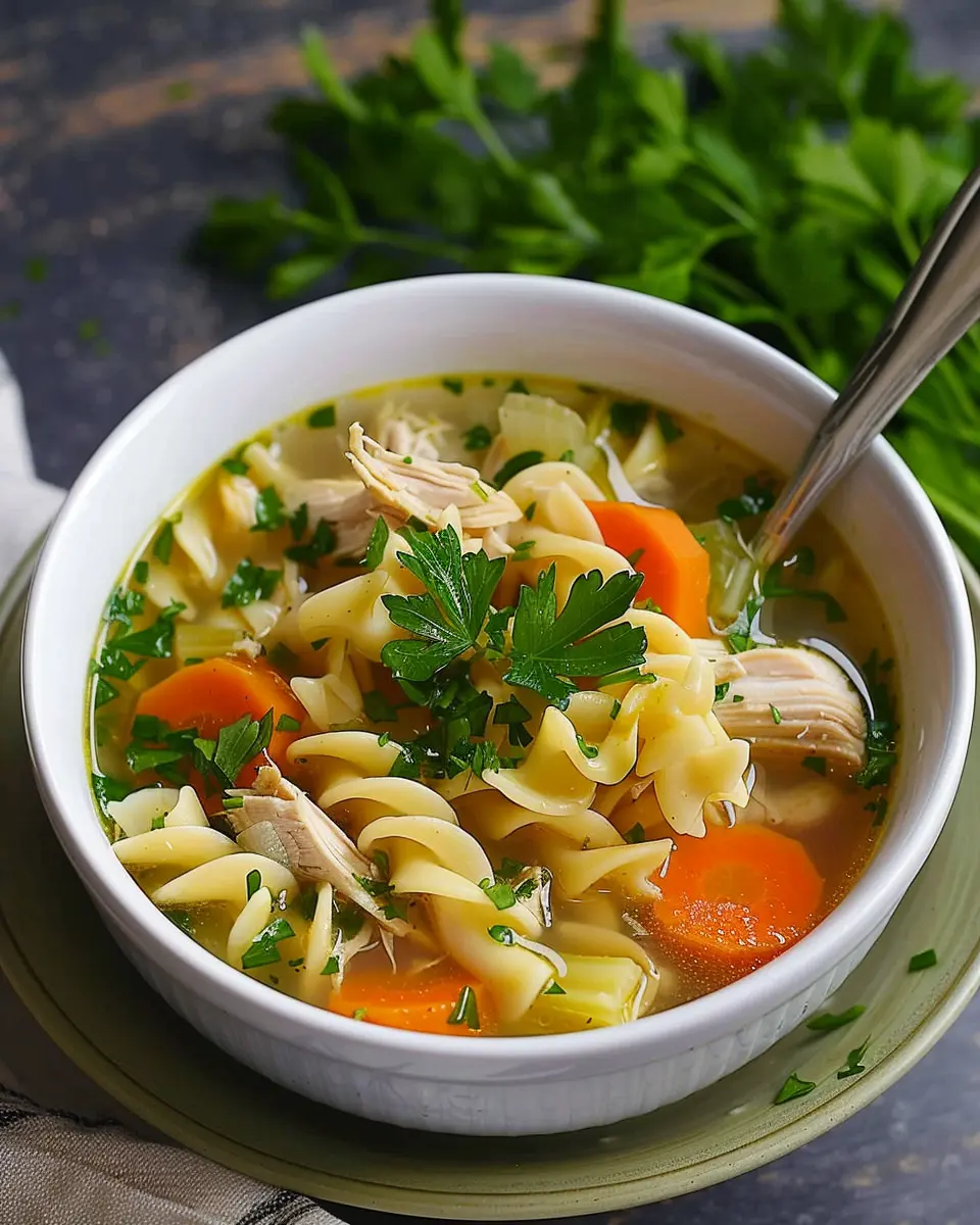 Homemade Chicken Noodle Soup: The Best Comfort Food Recipe