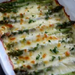 CHEESY ASPARAGUS CASSEROLE KETO RECIPE