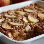 Amish-Style Apple and Cinnamon Baked Oatmeal