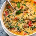 Instant Pot Keto Tuscan Soup Recipe