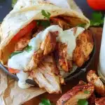 Chicken Shawarma with Garlic Sauce Recipe