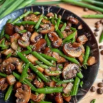 KETO TERIYAKI GREEN BEAN MUSHROOM