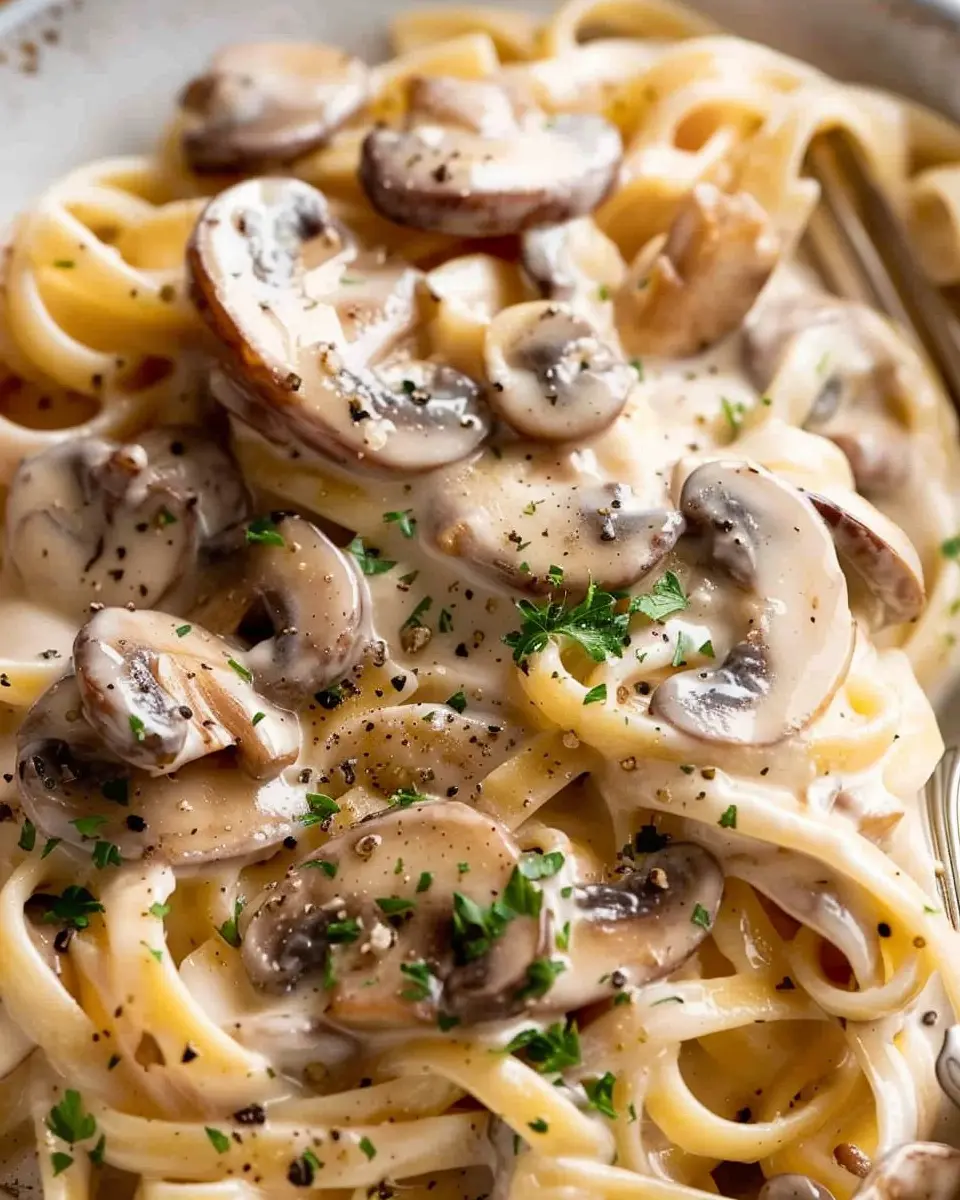 Creamy Mushroom Pasta