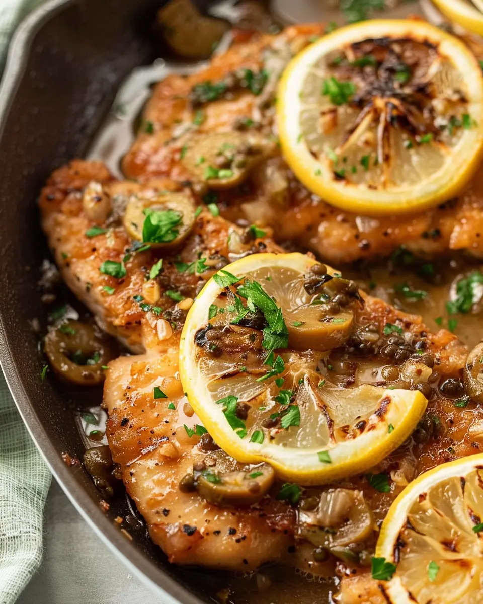Easy, Healthy Chicken Piccata Recipe