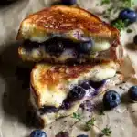 Gourmet Blueberry Grilled Cheese