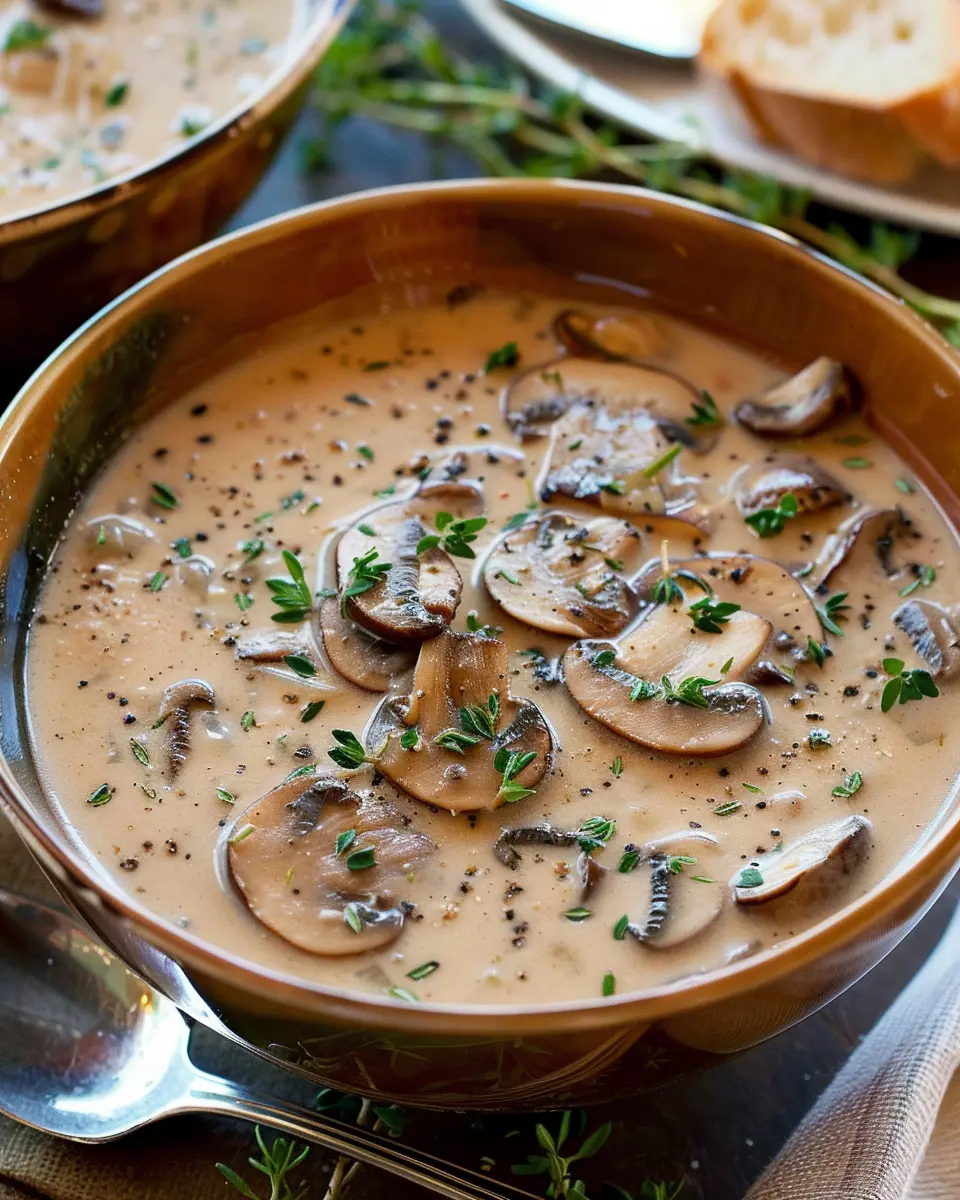 Creamy Mushroom Soup