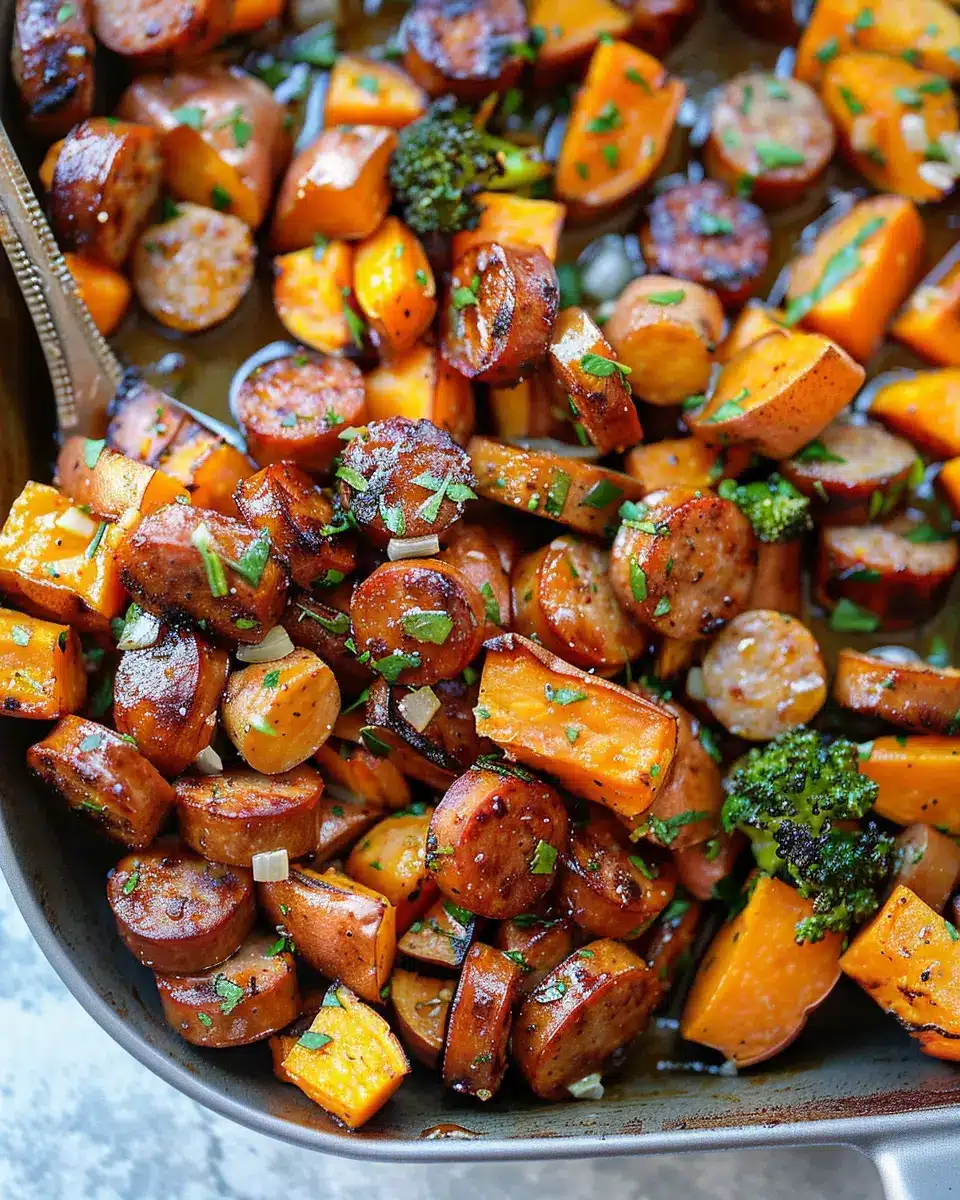 Honey Garlic Sausage Sweet Potatoes: Easy Family Comfort Dish