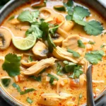 Easy Thai Chicken Curry Soup