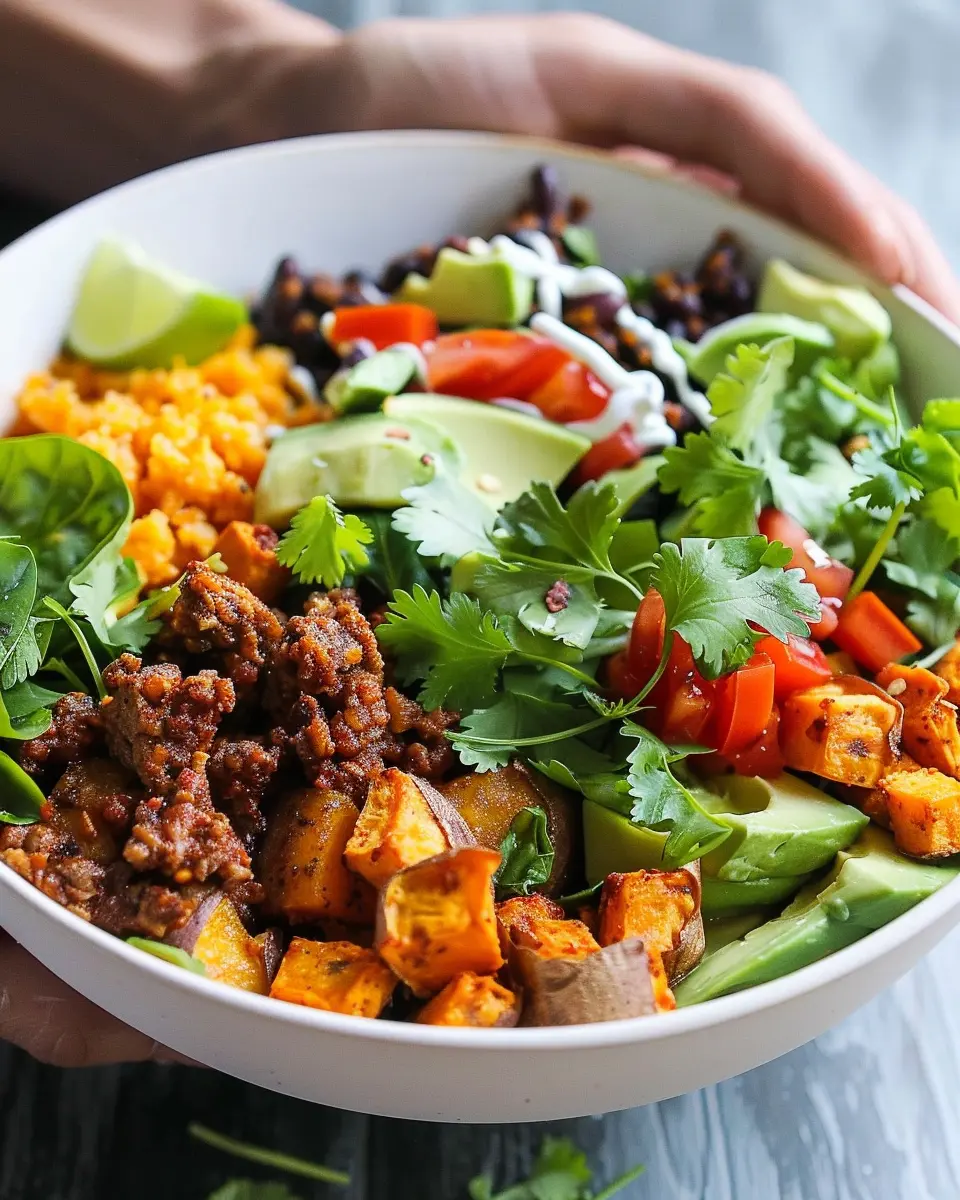 Sweet Potato Taco Bowl