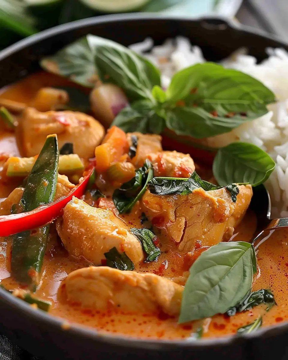 Easy Thai Red Curry Chicken: A Flavorful Delight You’ll Love
