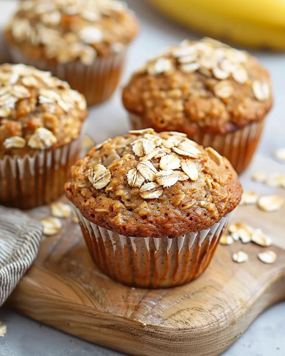 Healthy Banana Oatmeal Muffins: The Best Guilt-Free Indulgence