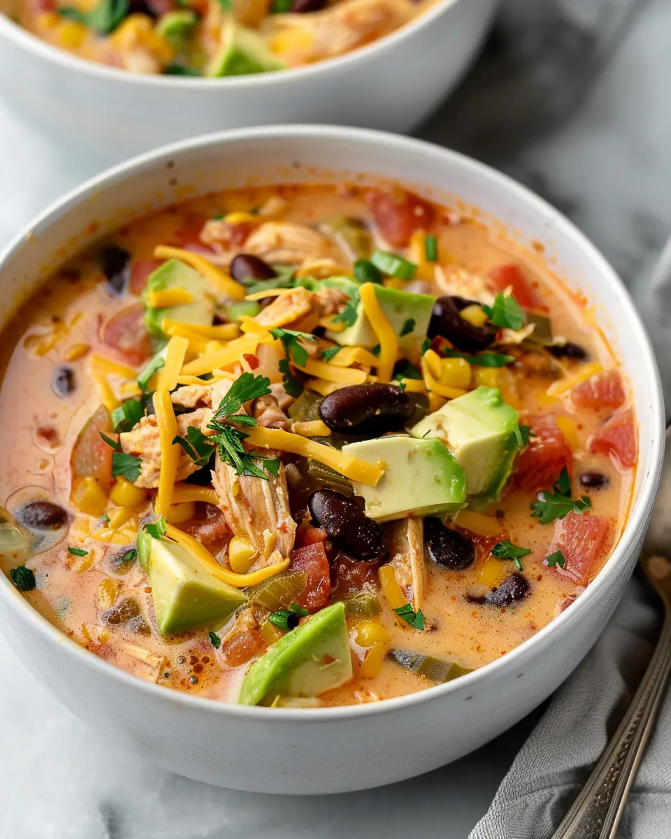 Easy Chicken Taco Soup