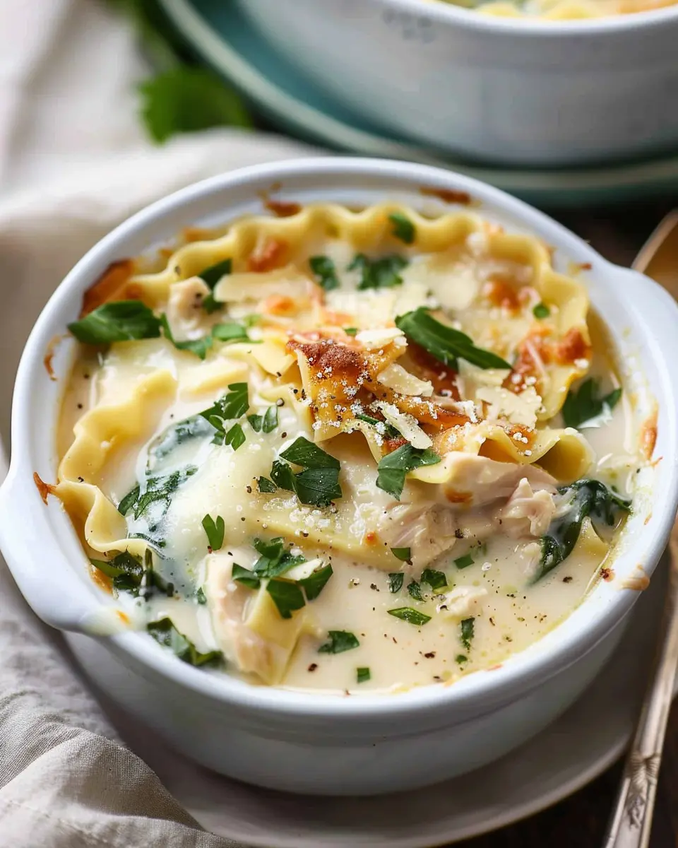 White Chicken Lasagna Soup: A Cozy Indulgence You’ll Love